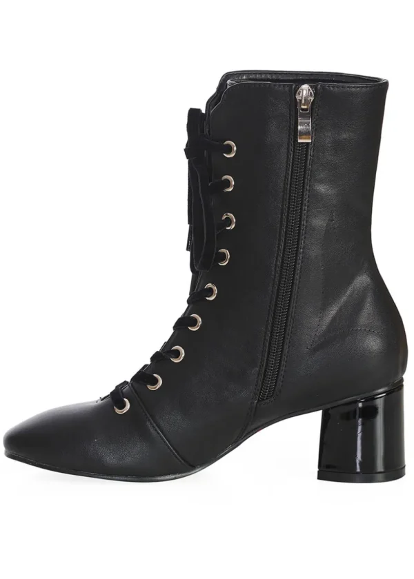 Banned Dreamcatcher 40's Bat Boots Black