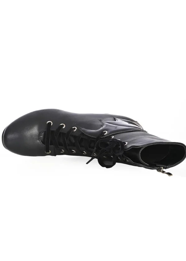 Banned Dreamcatcher 40's Bat Boots Black
