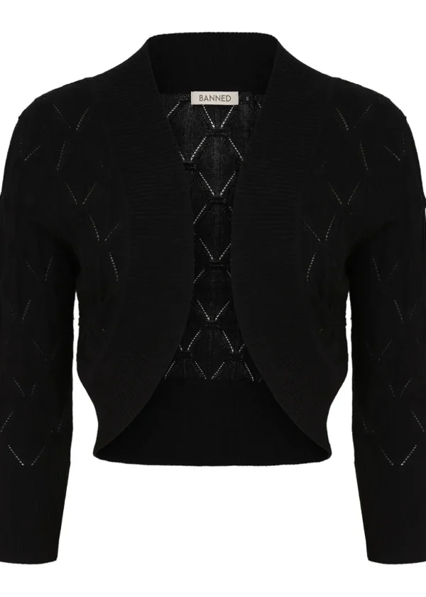 Banned Eden Bolero Black