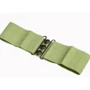 Banned Elastische 50's Riem Olive Green