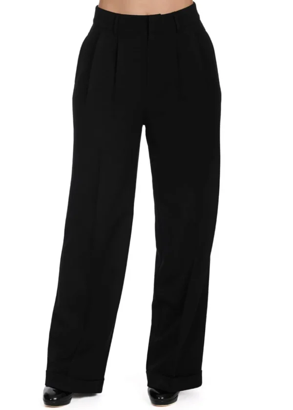 Banned Etta 40's Trousers Black