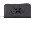 Banned Femme Fatale Spiderweb Wallet Black