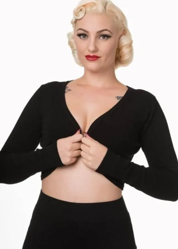 Banned Flickers Bolero Black Colour
