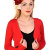 Banned Flickers Bolero Red