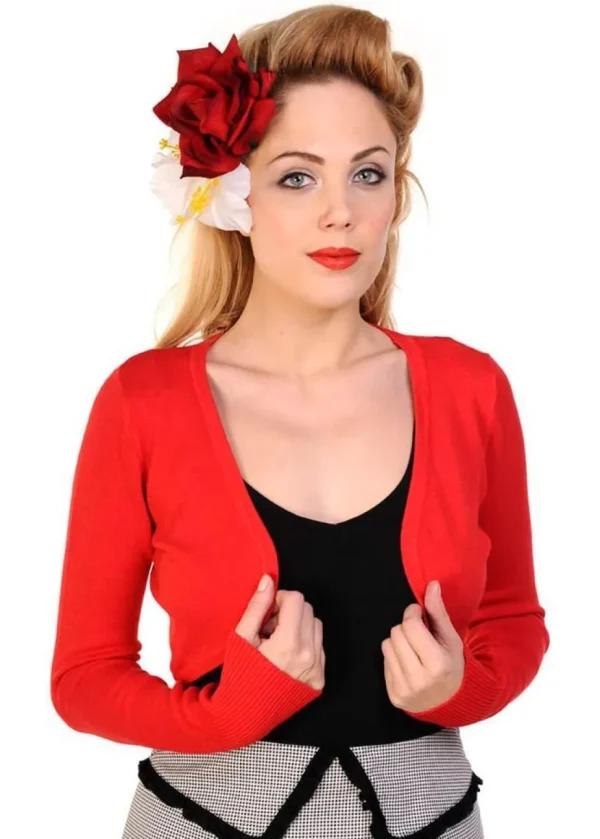 Banned Flickers Bolero Red