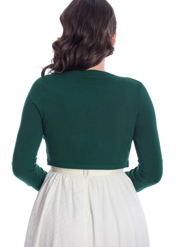 Banned Flickers 50's Bolero Dark Green
