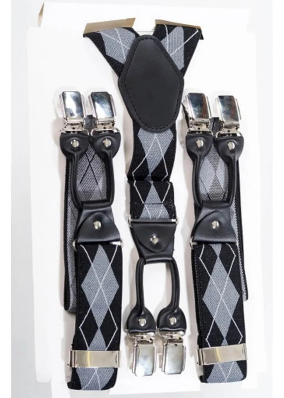 banned_gentlemens_rhombus_0.webp Banned Gentlemens Rhombus Rockabilly Braces Grey