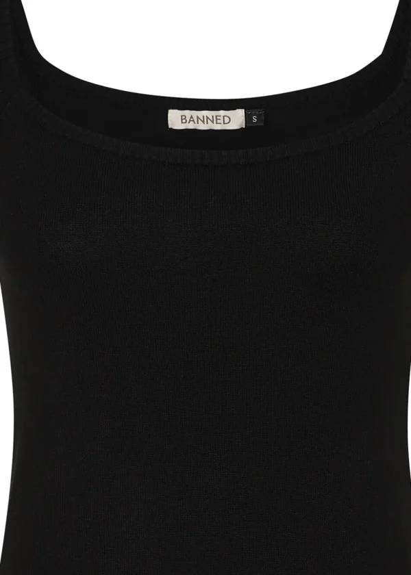 Banned Ginny 50's Top Black