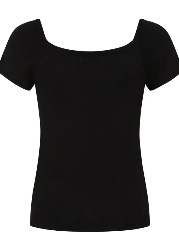Banned Ginny 50's Top Black