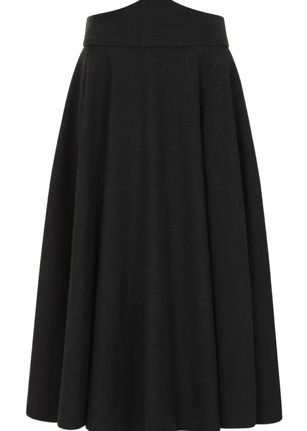 Banned Greta 40's Swing Skirt Black