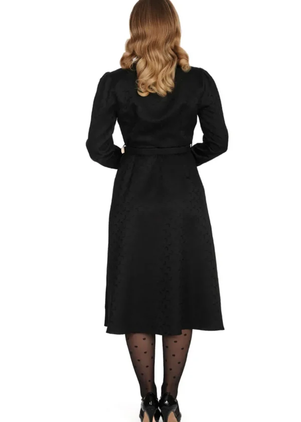Banned Half Moon Swing Dress Black