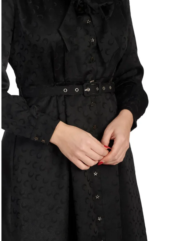 Banned Half Moon Swing Dress Black
