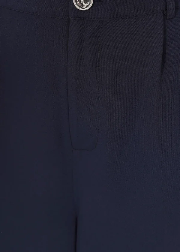 Banned Hazel Anchor 70's Trousers Navy