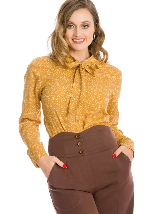 Banned Her Favorites 40's Trousers Brown