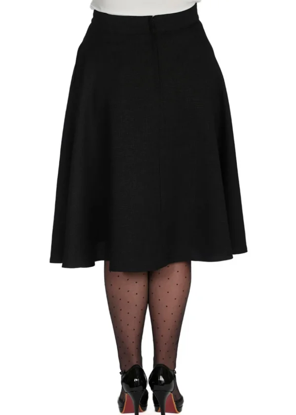 Banned Hope 50's Swing Skirt Black