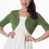 Banned Hudson 50's Bolero Apple Green