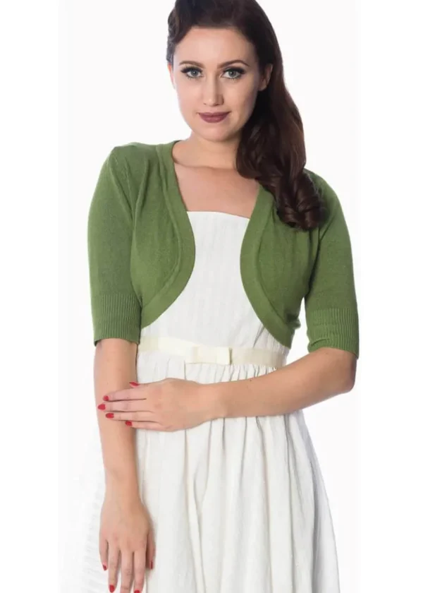 Banned Hudson 50's Bolero Apple Green