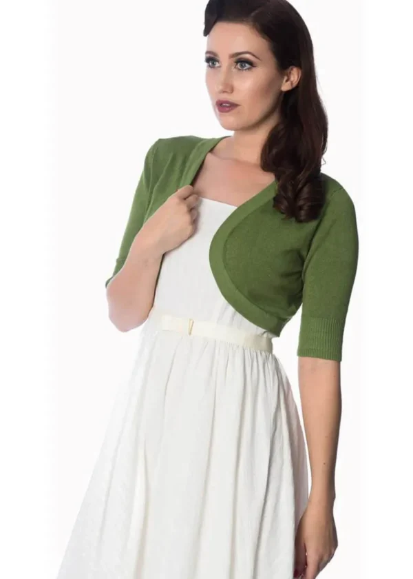 Banned Hudson 50's Bolero Apple Green