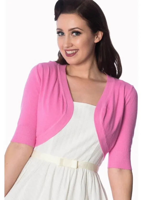 Banned Hudson 50's Bolero Bright Pink
