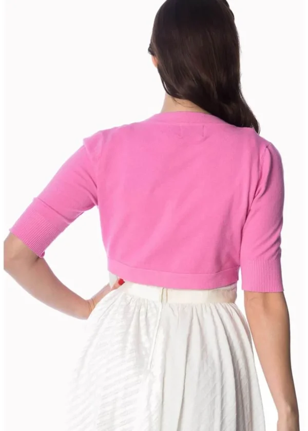 Banned Hudson 50's Bolero Bright Pink