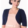 Banned Hudson 50's Bolero Navy