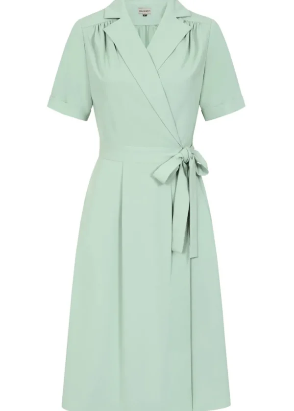 Banned Judy 40's Dress Green