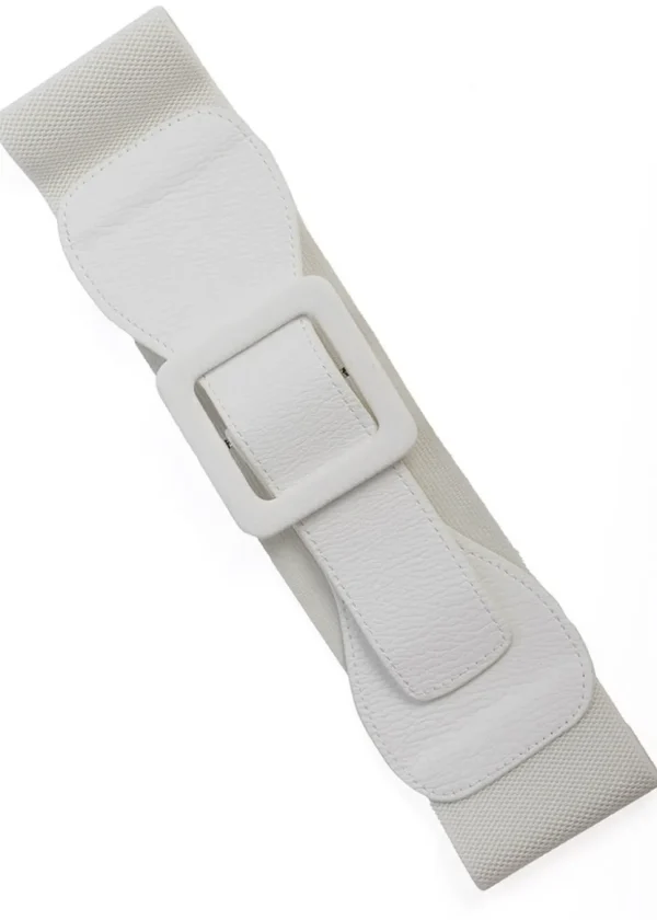 Banned Last Day Out Elastic Belt White