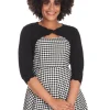Banned Lucy 50's Bolero Black