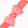 Banned Maria Bow Retro 50's Elastic Belt Coral