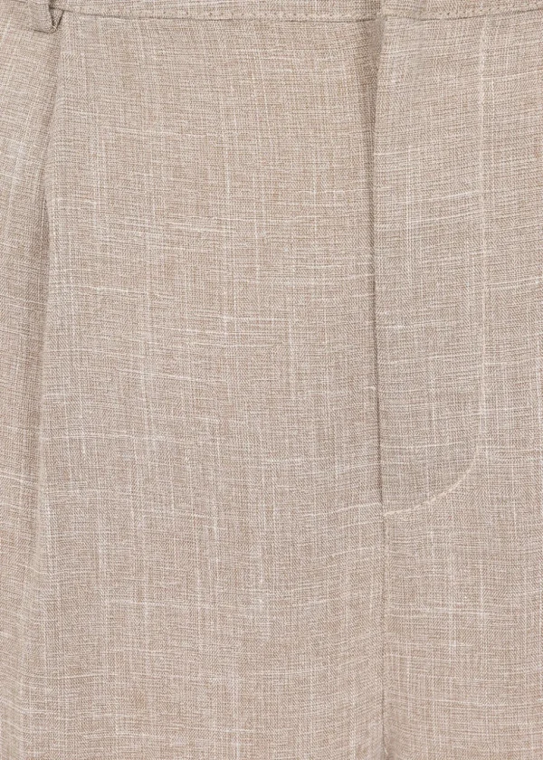 Banned Martha Sand Stripe 40's Trousers Biscuit