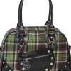 Banned New Warren Tartan Bag Green