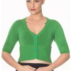 Banned Overload Cardigan Green