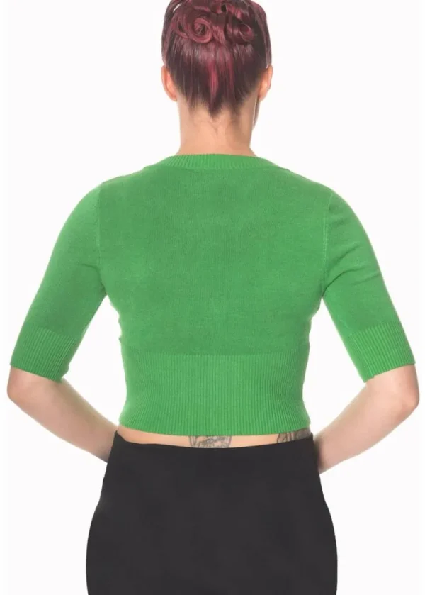Banned Overload Cardigan Green