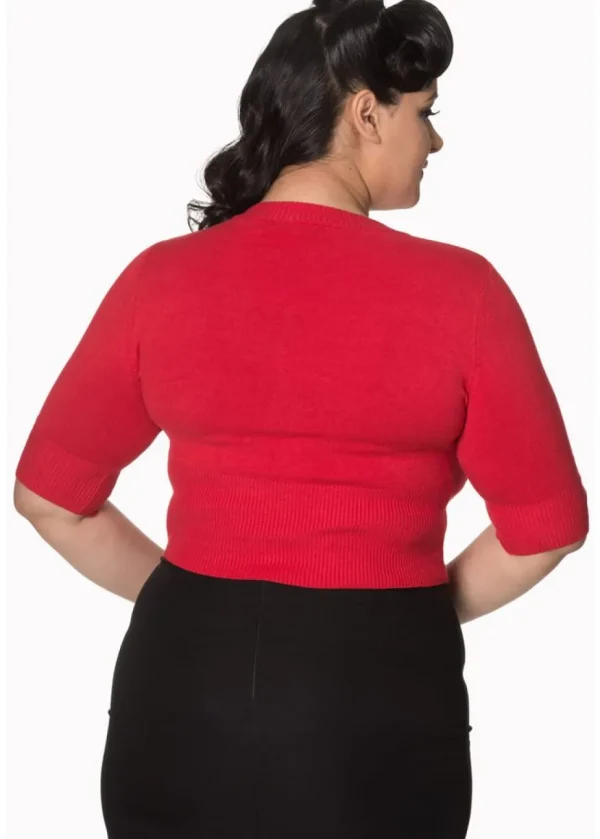 Banned Overload Cardigan Red