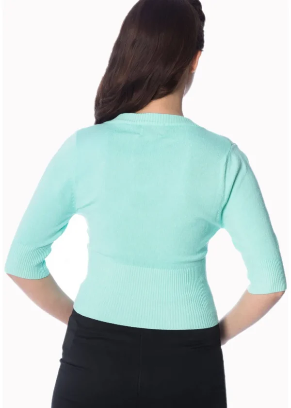 Banned Overload 50's Cardigan Mint Color