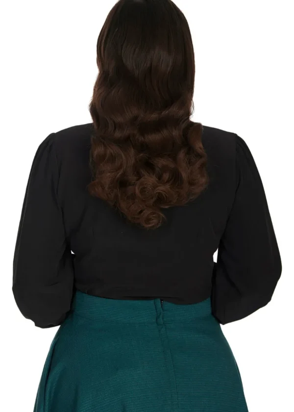 Banned Posey 40's Blouse Black