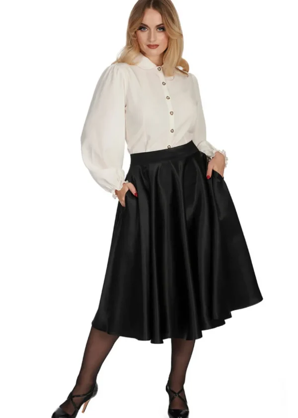 Banned Posey 40's Blouse Ivory