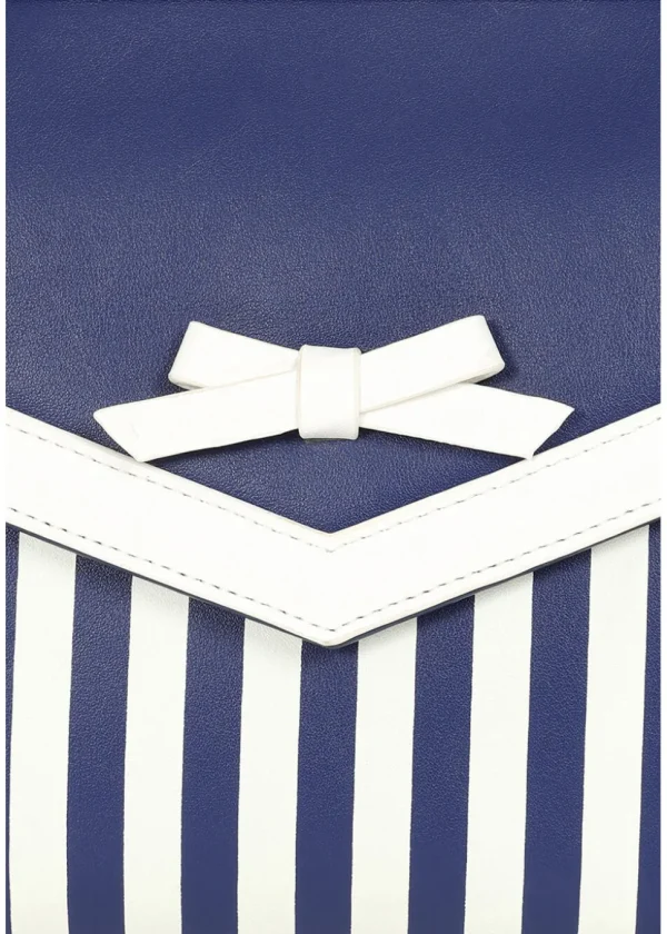 Banned Ravello Stripe Bag Navy