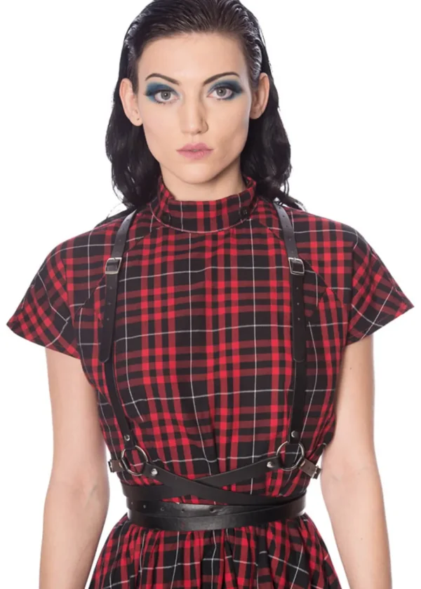 Banned Rhune Harnas Belt Black