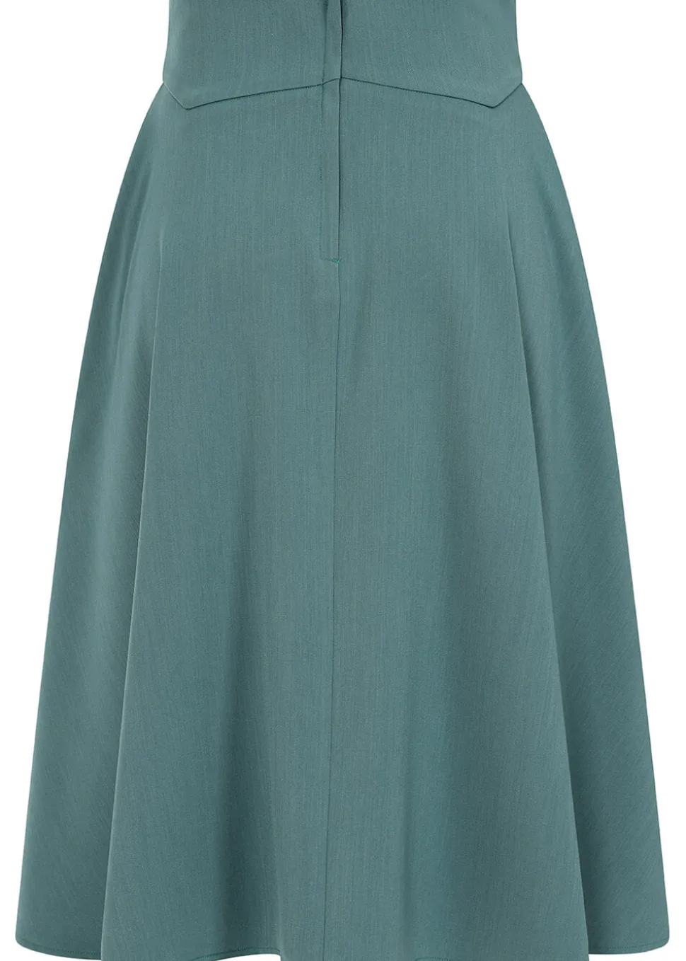 banned_rita_silky_aline_s_1.webp Banned Rita Silky A-Line Skirt Green
