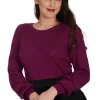 Banned Ruth Pointelle 40's Jumper Magenta