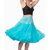 Banned 50's Petticoat Long Blue