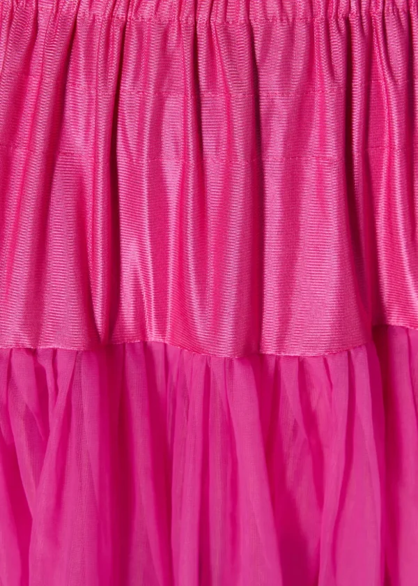 Banned 50's Petticoat Long Hot Pink