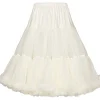 Banned 50's Petticoat Long Ivory