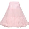 Banned 50's Petticoat Long Light Pink