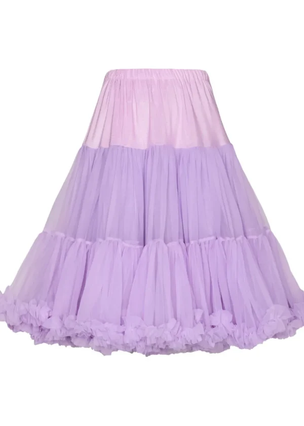 Banned 50's Petticoat Long Lavender