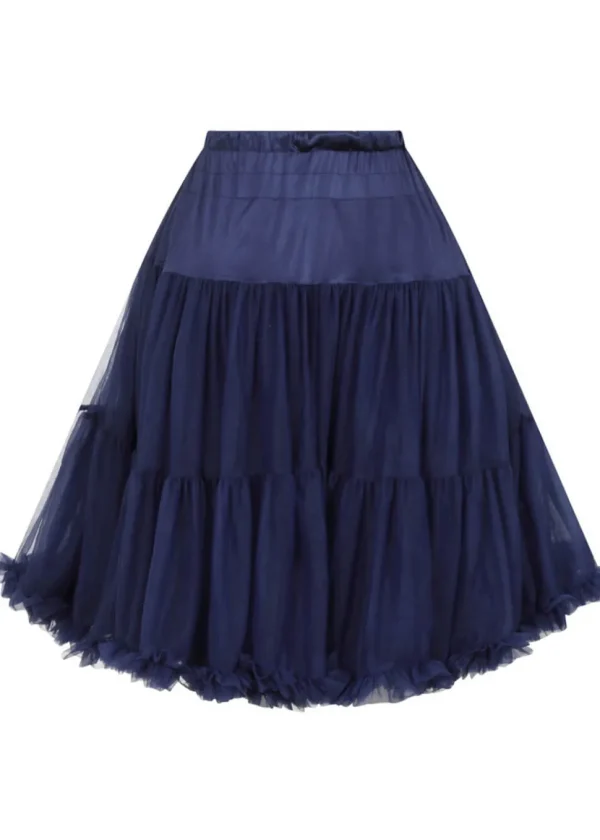 Banned 50's Petticoat Long Night Blue