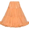 Banned 50's Petticoat Long Orange