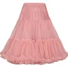 Banned 50's Petticoat Long Old Pink