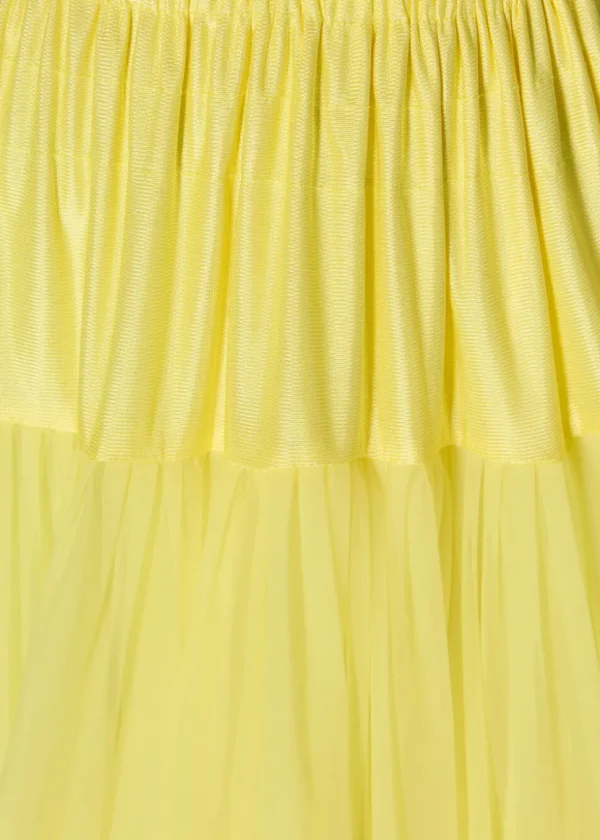 Banned 50's Petticoat Long Yellow